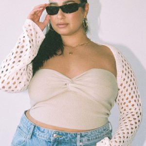 Lotani Bolero Cream Curve