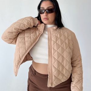 Lucia Jacket Beige Curve