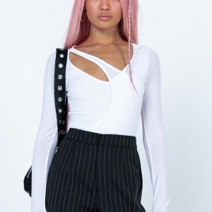 Paros Bodysuit White