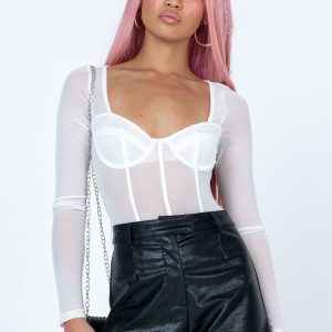 Leonie Bodysuit White