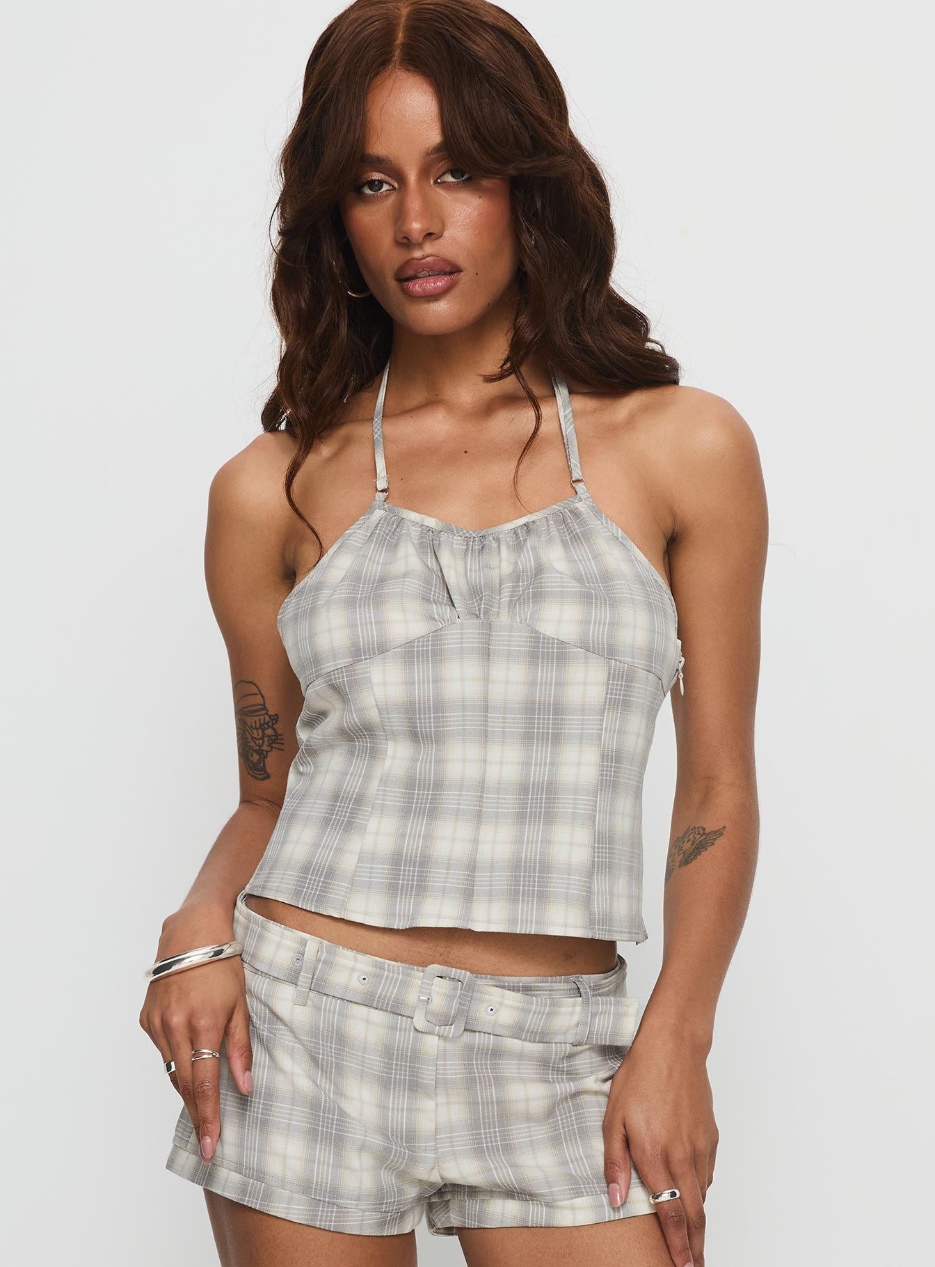 Sweet Escape Cami Top Beige - Image 2