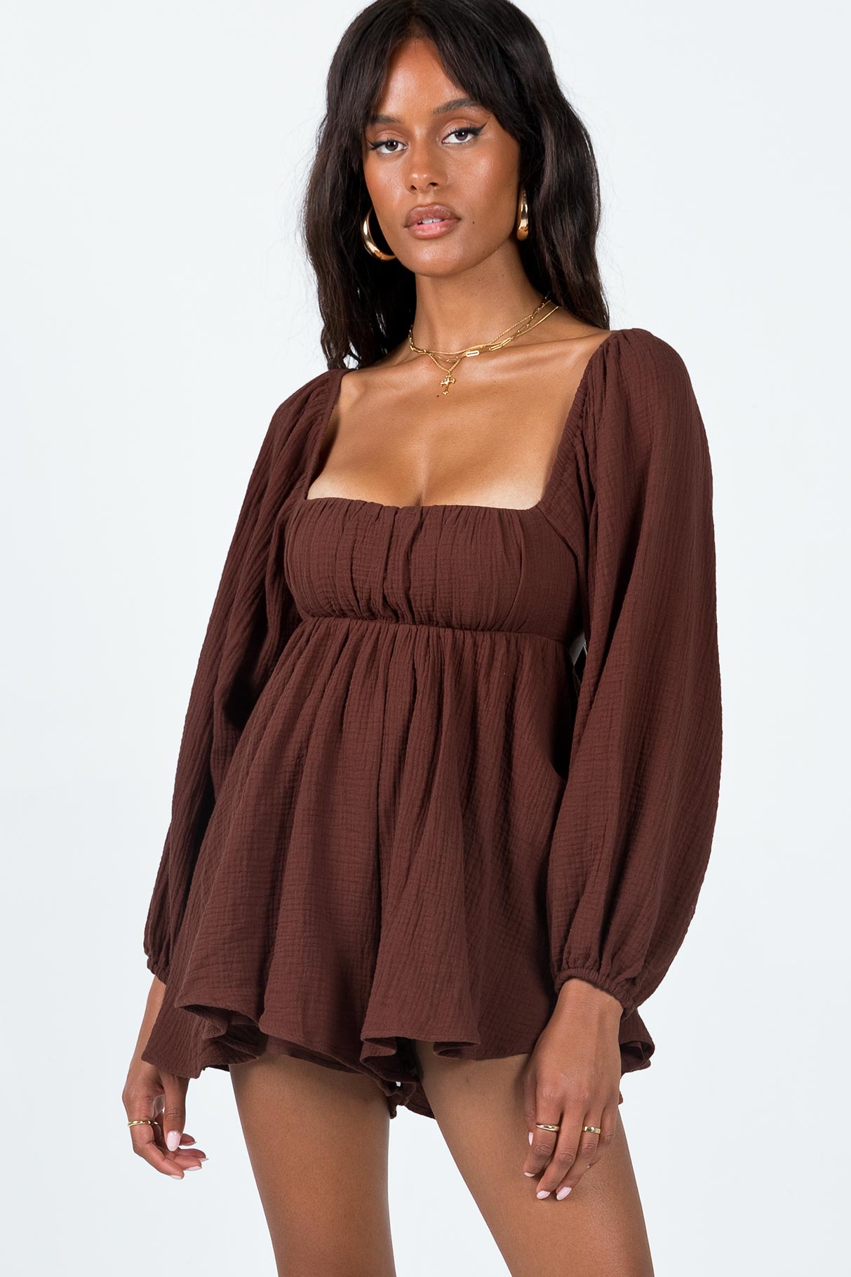 Beck Romper Brown - Image 2