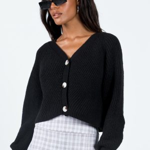 Romney Cardigan Black