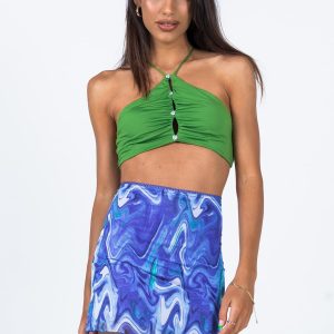 Adyn Mini Skirt Blue