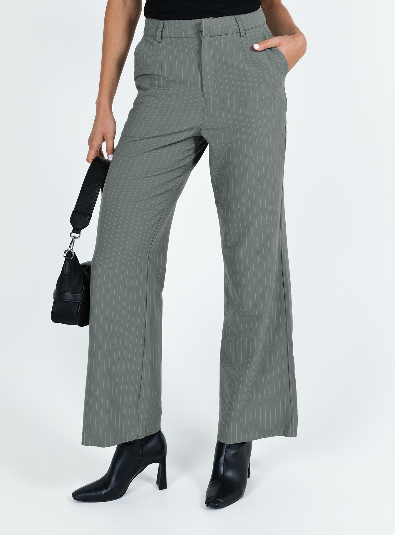 Alizzi Pant Grey Pinstripe - Image 2