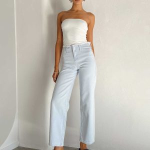 Layton Straight Leg Light Wash Jean Denim