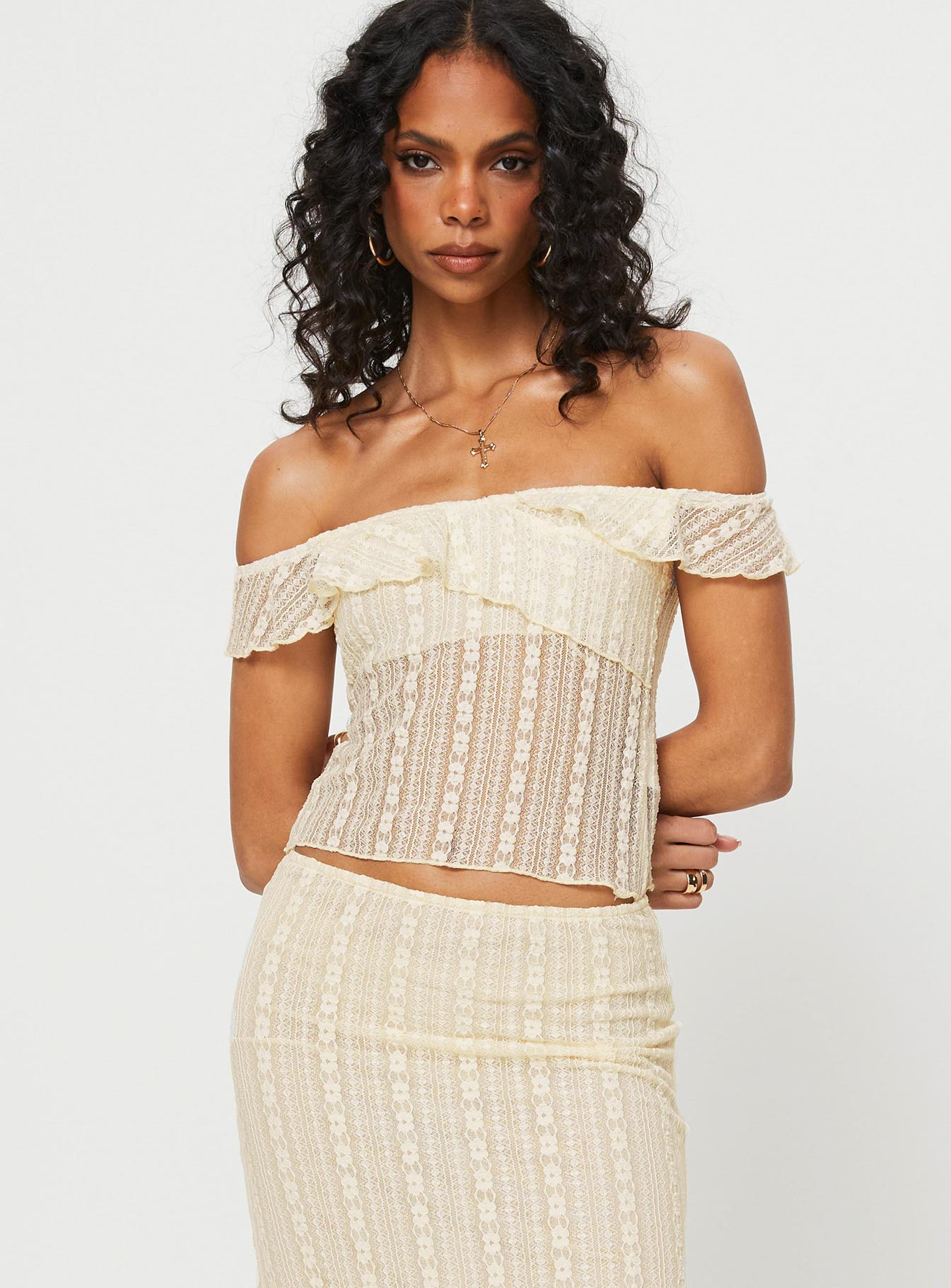 Simran Top Cream - Image 2