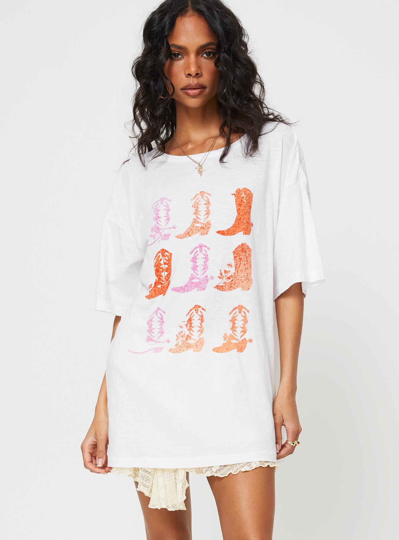 Chambre Oversized Graphic Tee White - Image 2