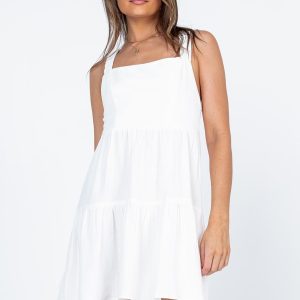 Keesha Mini Dress White