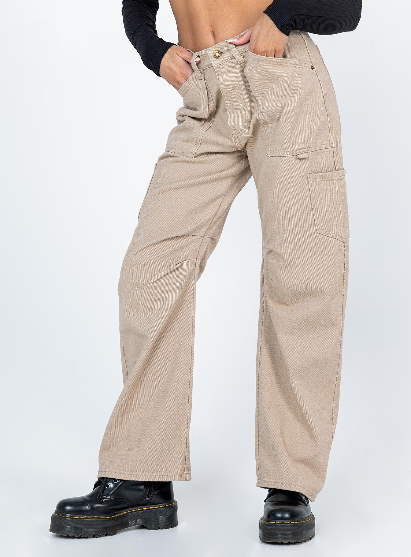 Miami Vice Pants Beige - Image 2