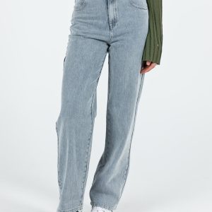 Garza Wide Leg Jeans Denim