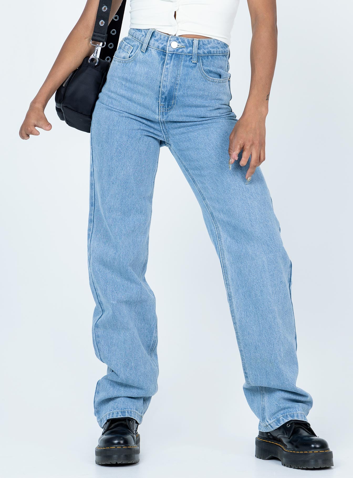 Marian Mid Rise Jeans Denim - Image 2