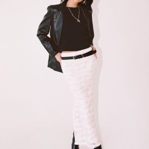 Azra Maxi Skirt White