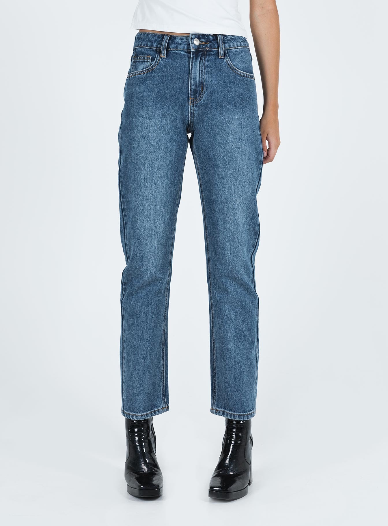 Noakes Jeans Mid Wash Denim - Image 4