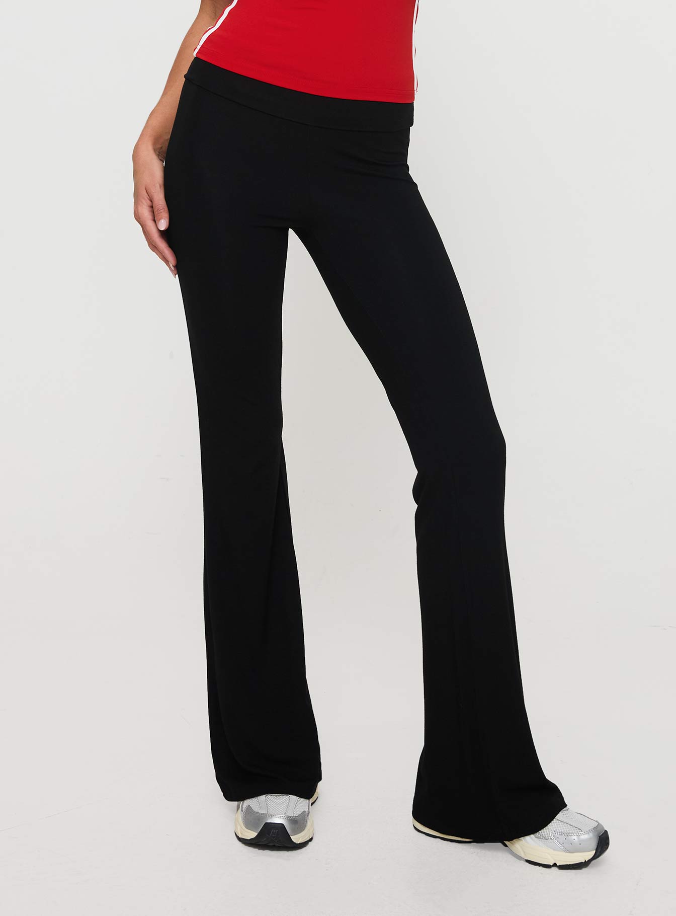 Cherize Ribbon Stitch Pant Black - Image 2