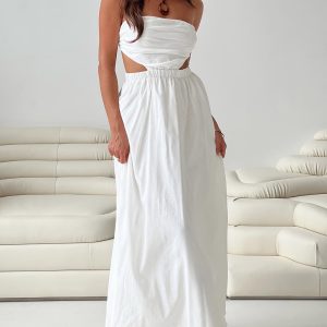 Jessia Maxi Dress White