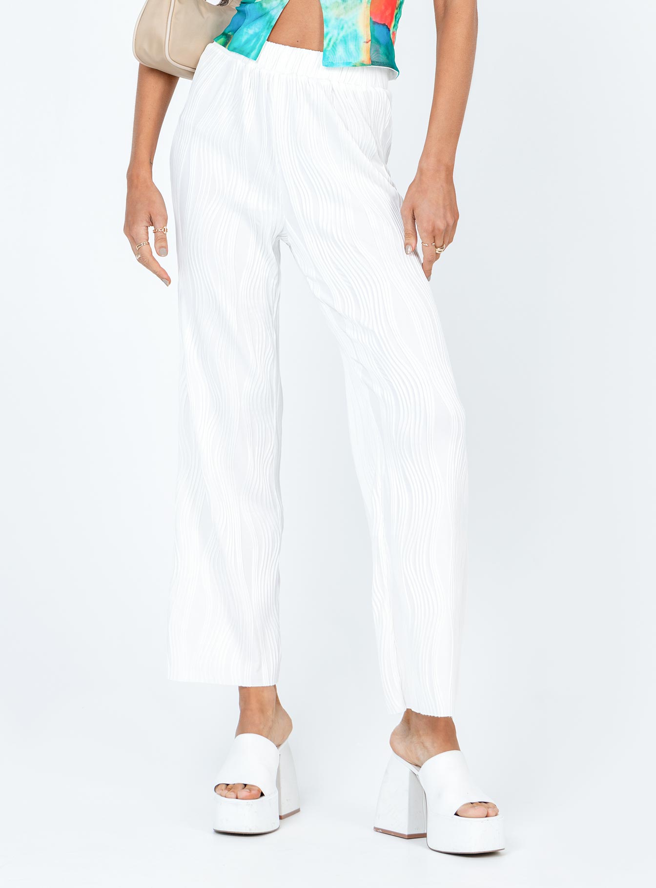 Bettina Pants Cream - Image 2