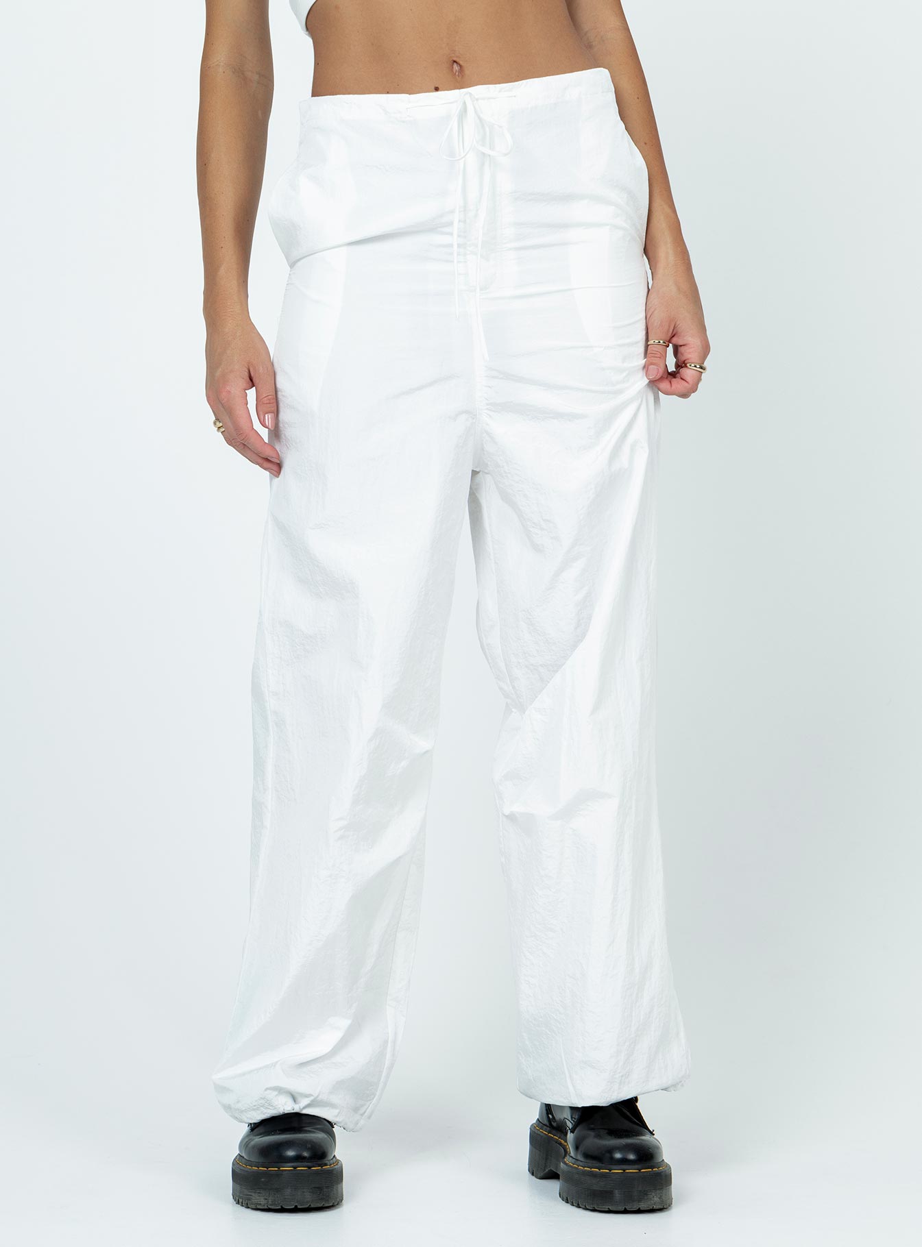 Austin Parachute Pants White - Image 2