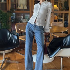Maryanne Mid Rise Relaxed Jeans Mid Wash Denim