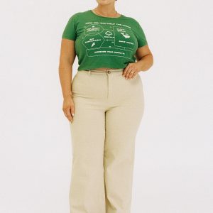 Carter Pants Beige Curve