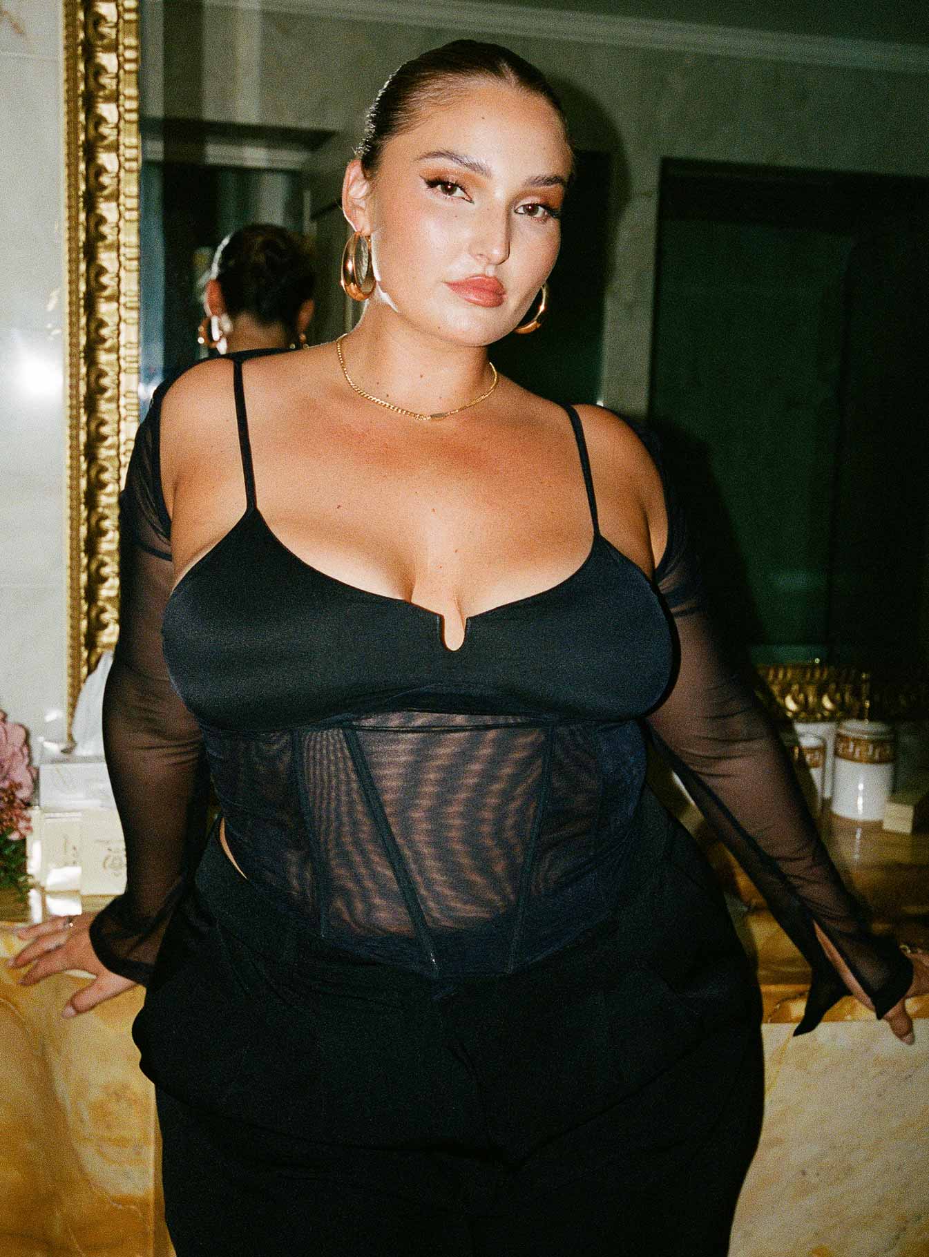 Archo Mesh Corset Black Curve - Image 3