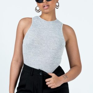 Duval Bodysuit Light Grey