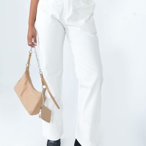 The Burton Pants White