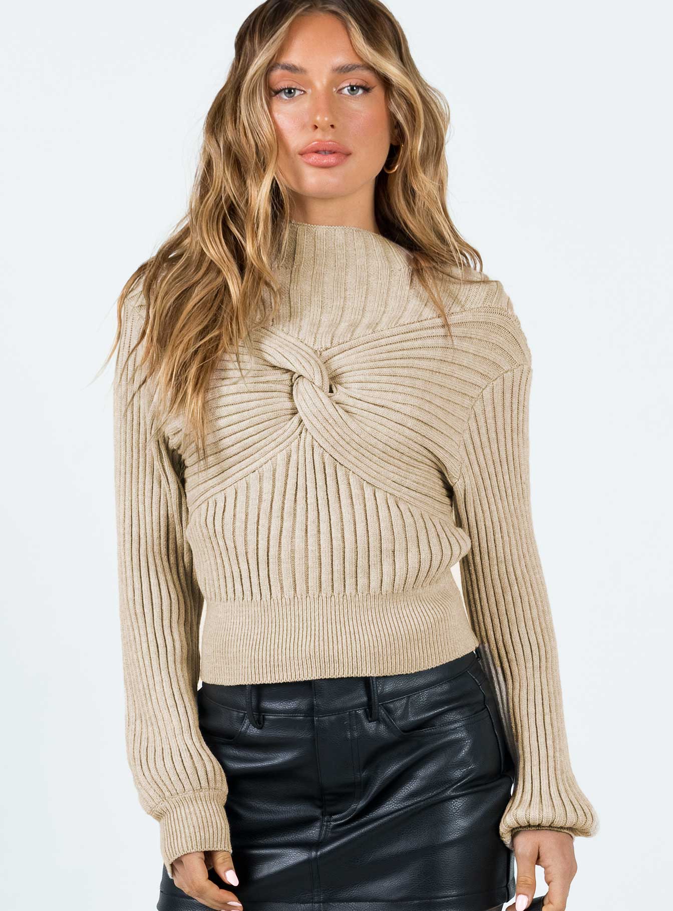 Cardoc Sweater Beige - Image 2
