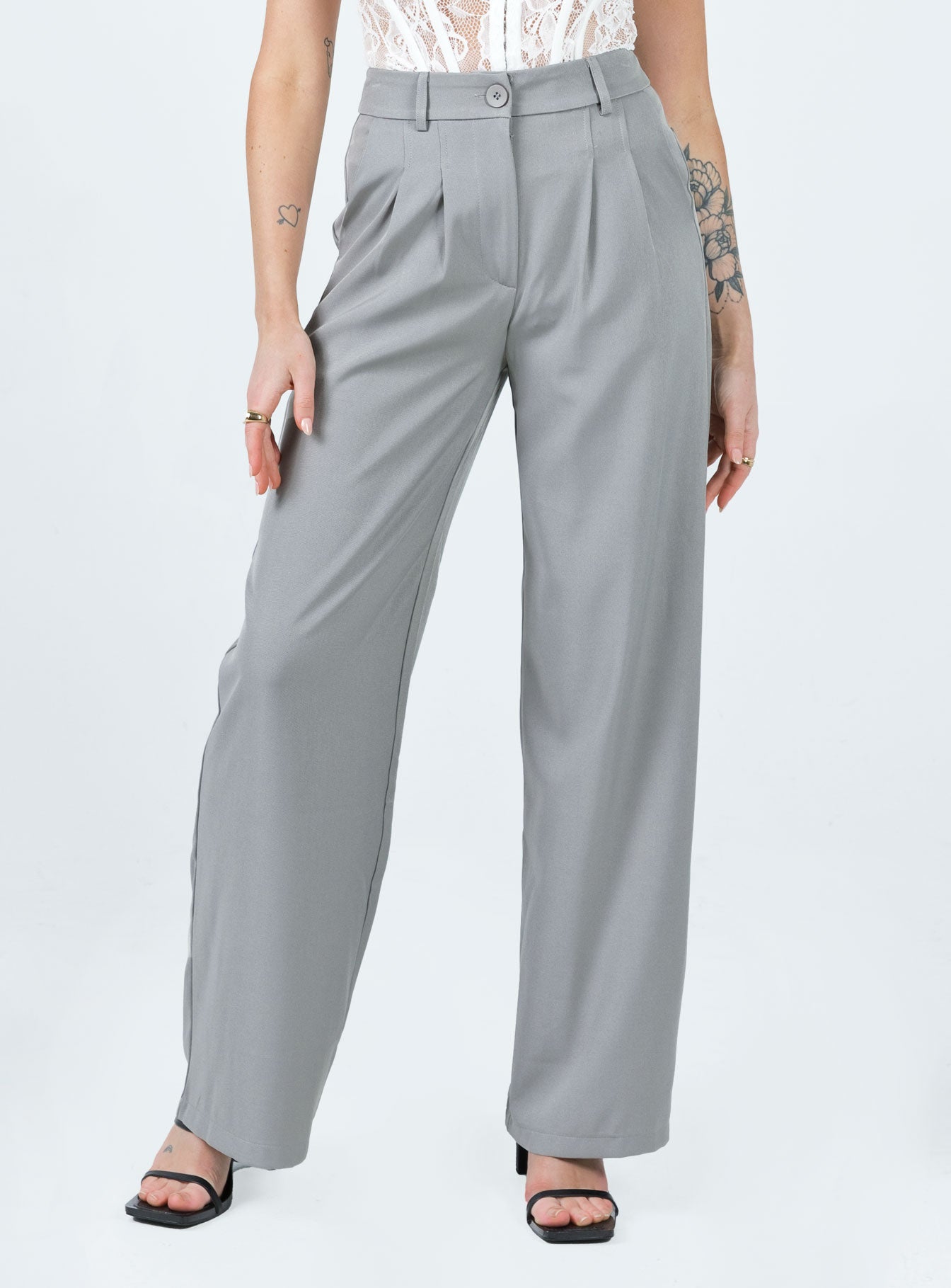 Archer Pants Light Grey - Image 2