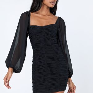 Axel Mini Dress Black