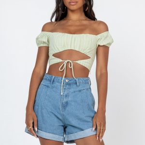 Lennox Denim Shorts Denim