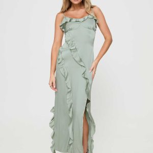 Branwell Maxi Dress Sage