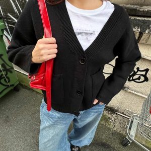 Burke Cardigan Black