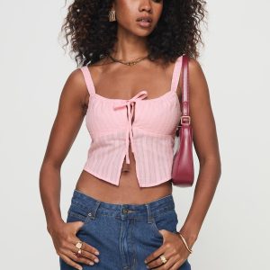 Langston Top Pink