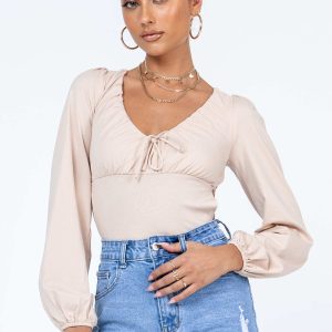 Patsy Bodysuit Beige