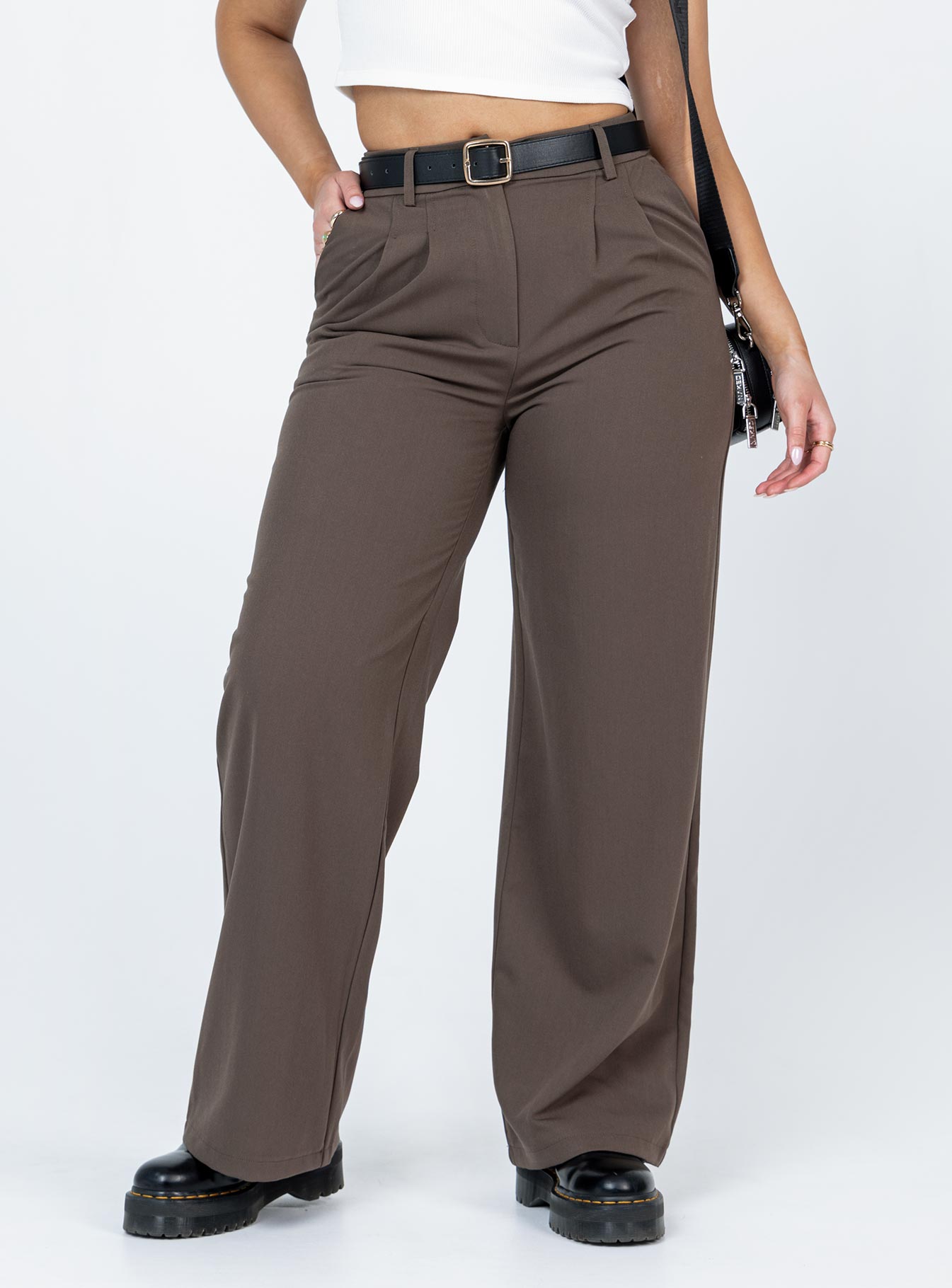 Archer Pants Dark Brown - Image 2
