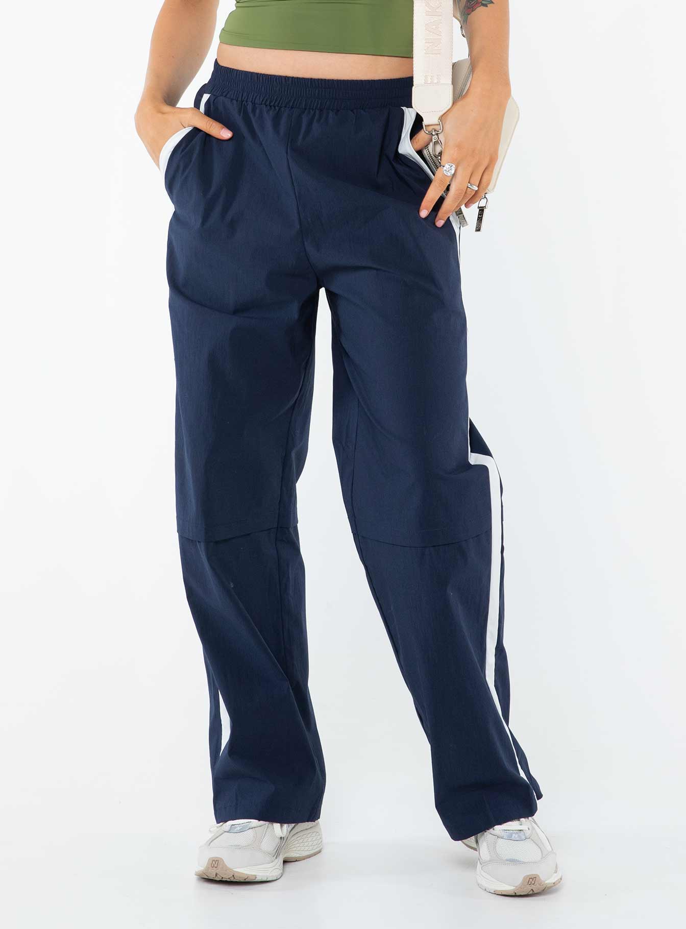 Cayman Pants Deep Navy / White - Image 2