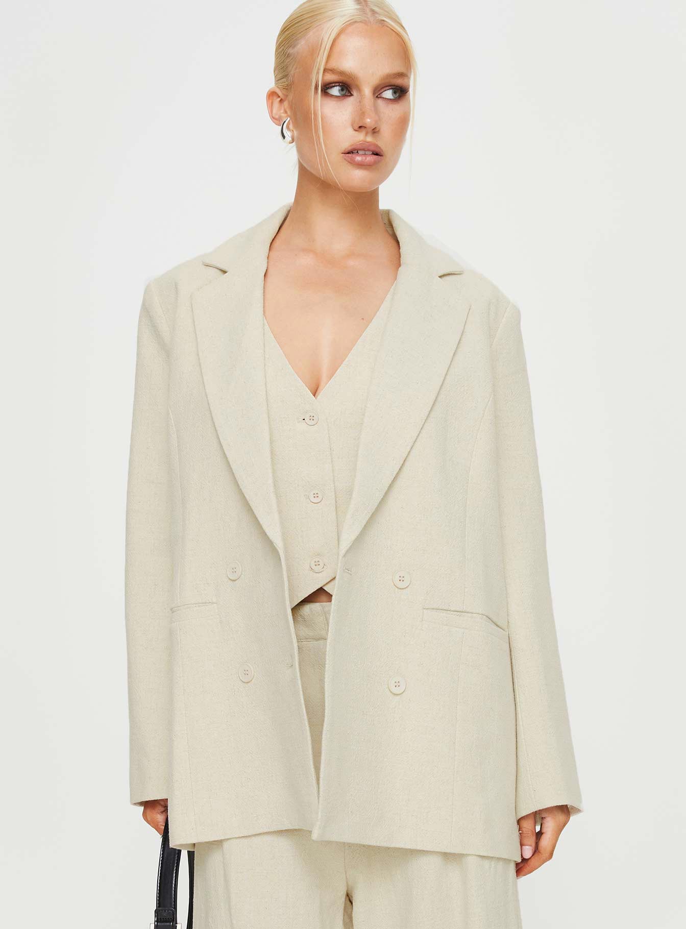 Wyoming Blazer Oatmeal - Image 2