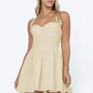 Lyle Mini Dress Cream