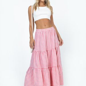 Hale Midi Skirt Pink