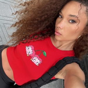 Betty Boop Cherry Girl Tank Red