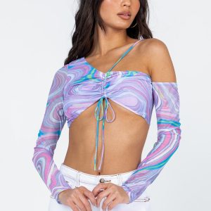 Loki Long Sleeve Top Purple