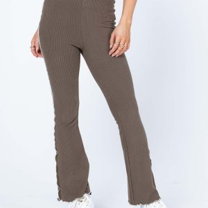 Wendy Knit Pants Brown