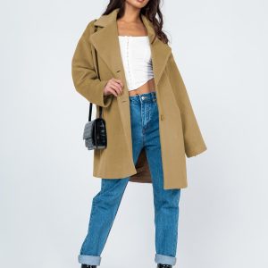 Out Till Dawn Winter Coat Brown