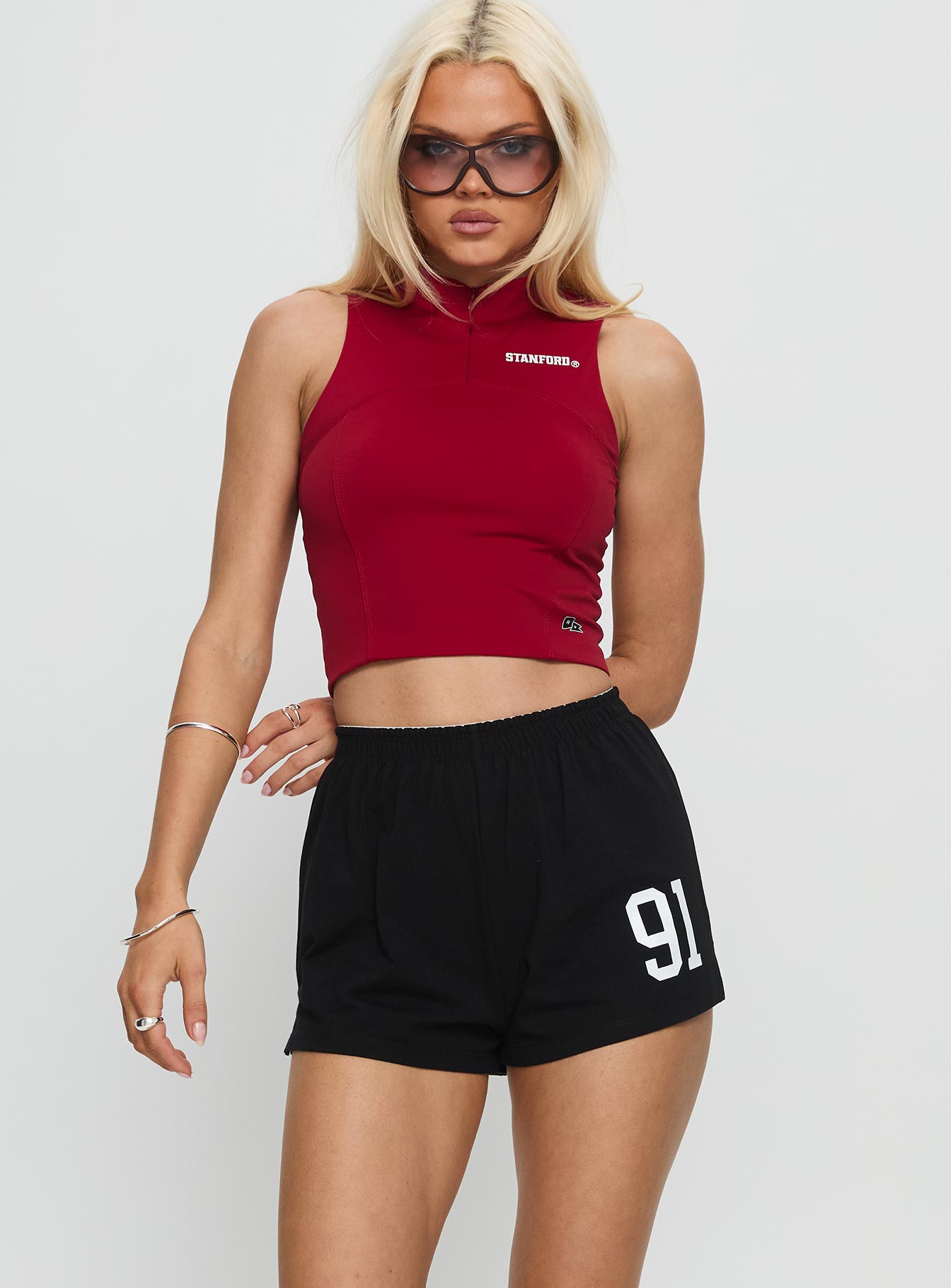 Stanford Soffee Shorts Black - Image 2