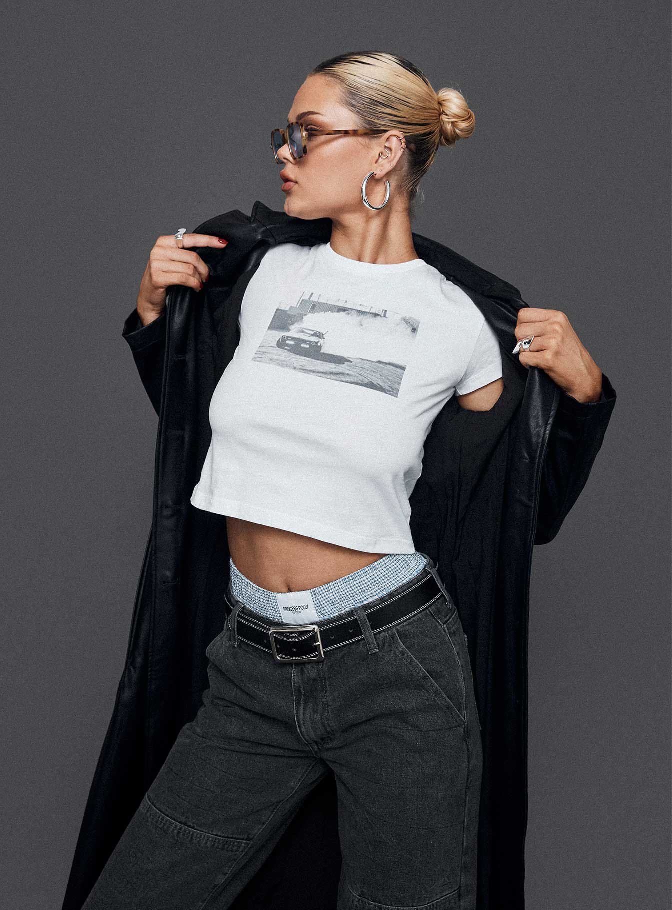 Drifter Graphic Tee White - Image 6