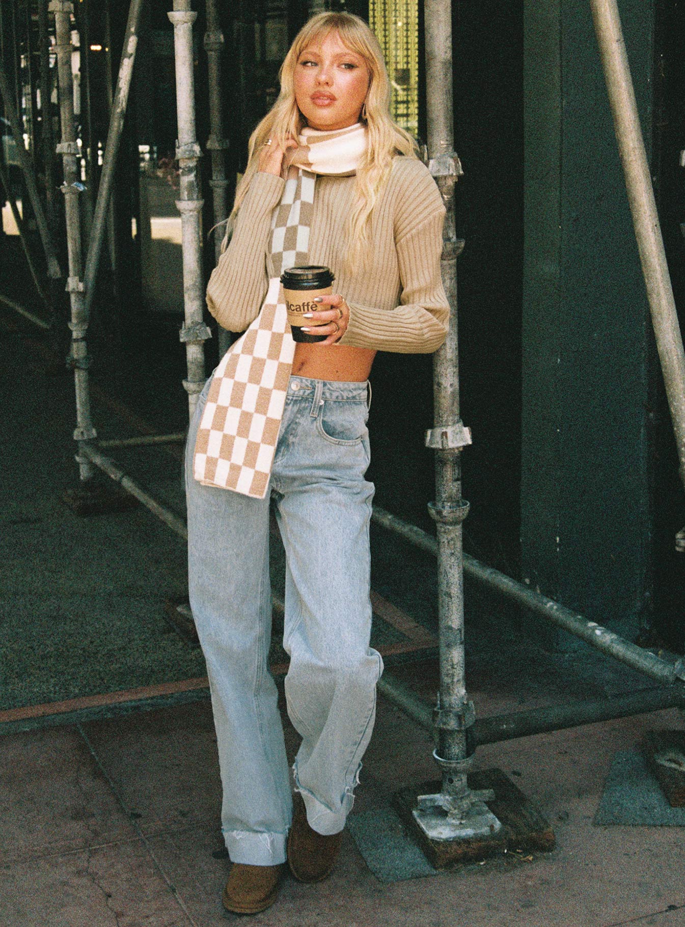 Ollie Mid Rise Straight Leg Jean Light Wash Denim - Image 7