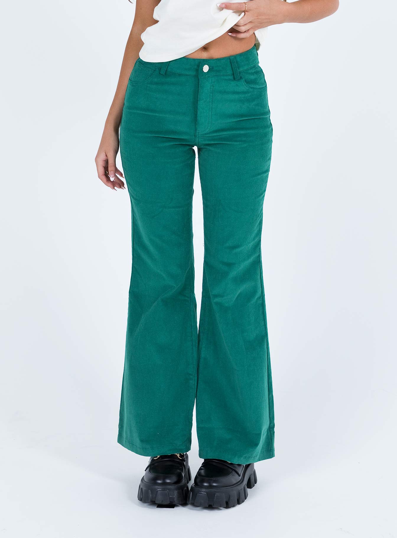 Nadia Pants Green Petite - Image 2