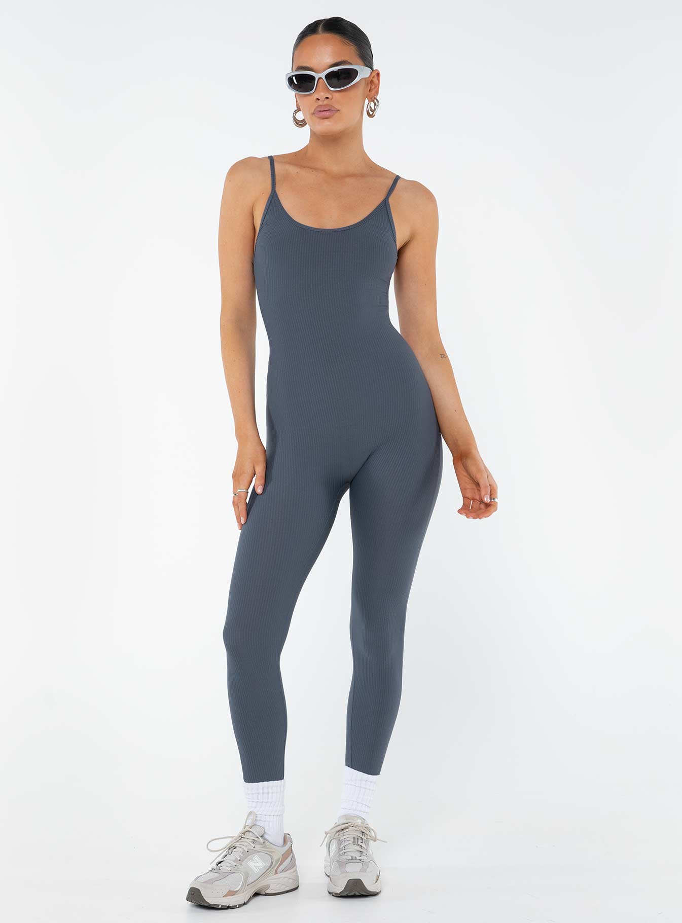 Zofia Catsuit Blue - Image 2