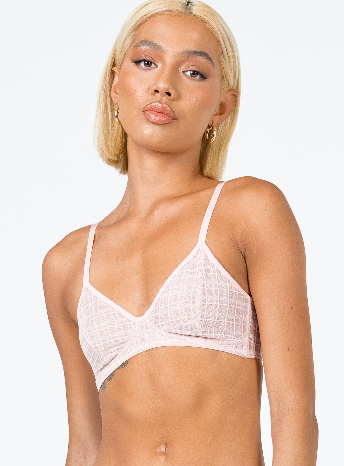 Leah Bralette Pink